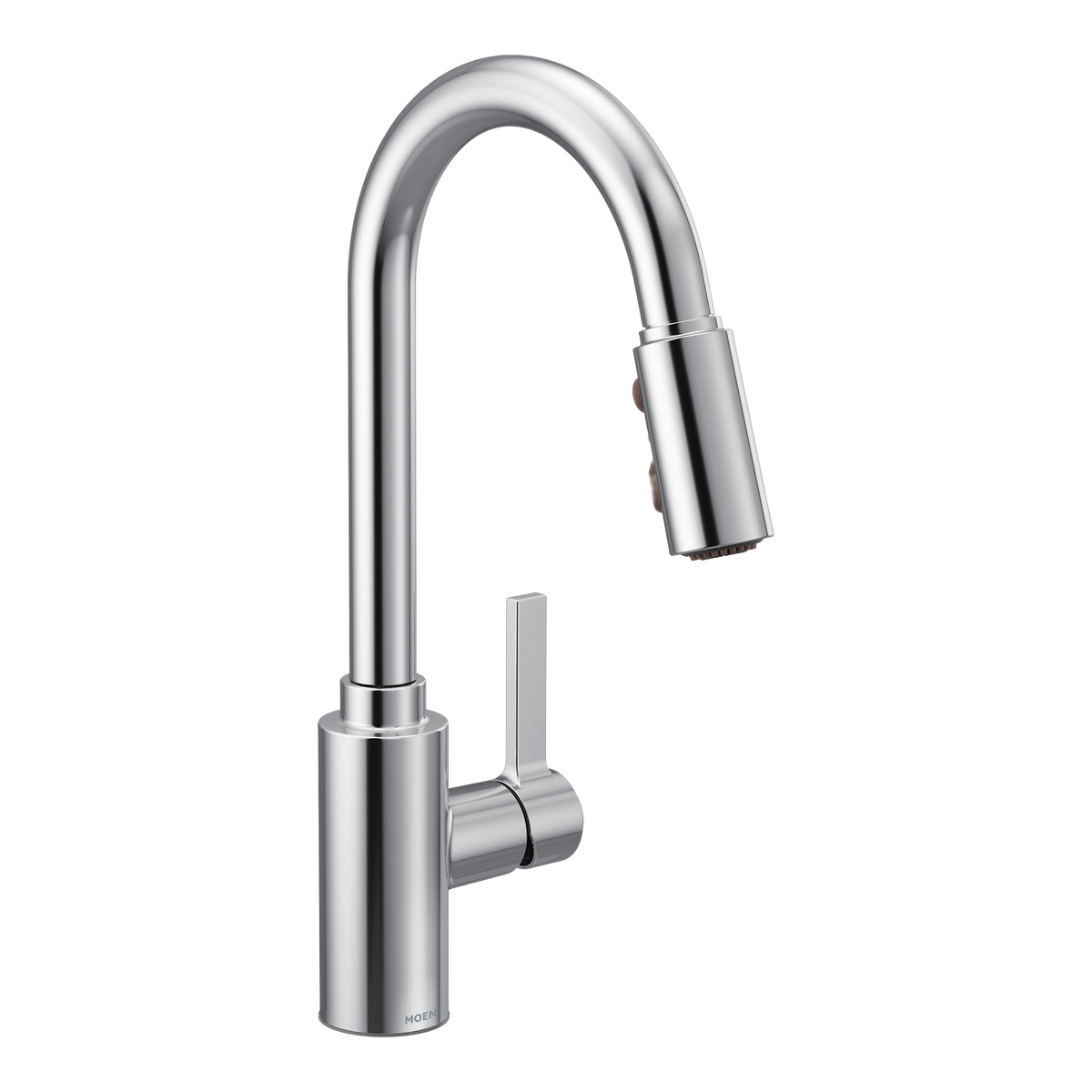 Moen Genta LX Single-Handle High-Arc Pulldown Kitchen Faucet 7882 in Chrome (7882)