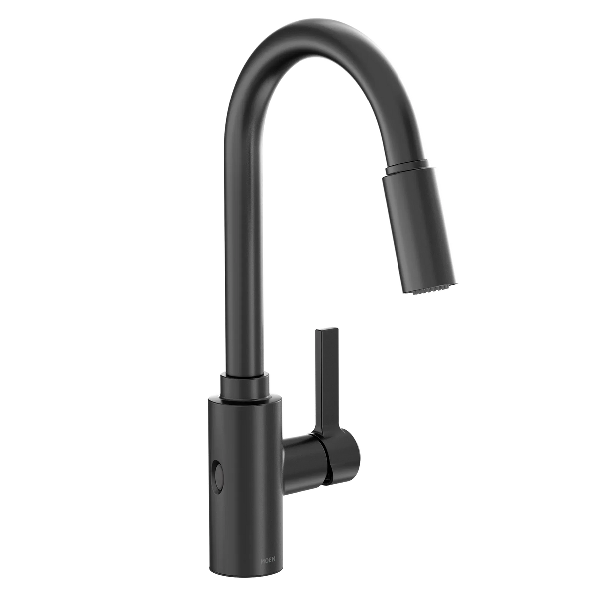 Moen Genta LX MotionSense Wave Single-Sensor Single-Handle High-Arc Pulldown Kitchen Faucet 7882EW in Matte Black (7882EWBL) - view 9