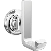Delta Tetra Robe Hook - Chrome