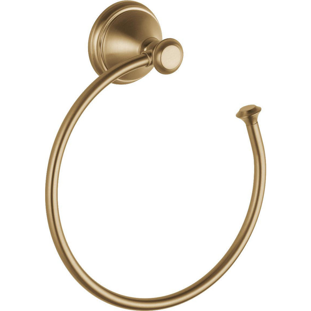 Delta Cassidy Towel Holder - Champagne Bronze