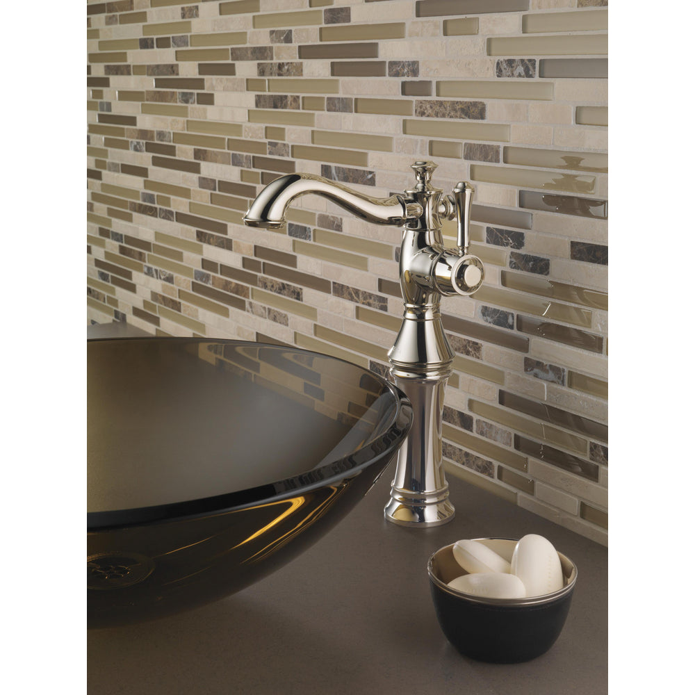 Delta Cassidy Vessel Sink Bathroom Faucet