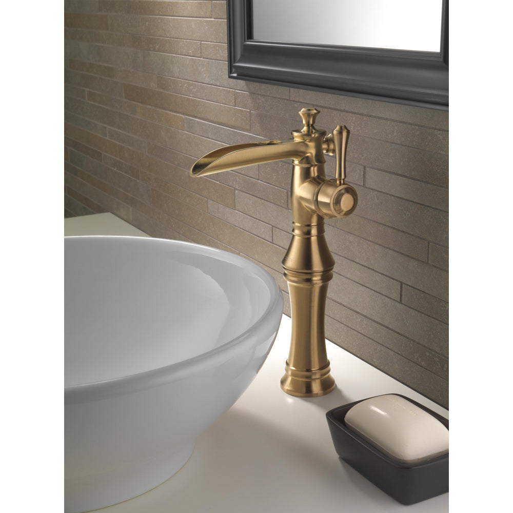 Delta Cassidy Vessel Sink Bathroom Faucet 798LF