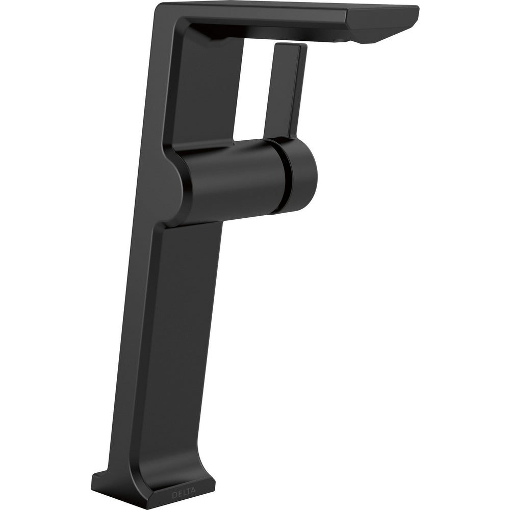 Delta Pivotal Single Handle Vessel Faucet - Matte Black