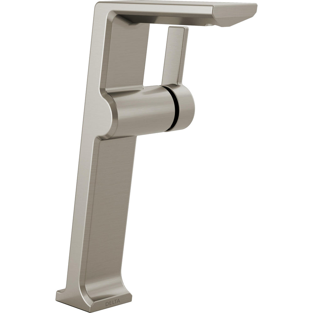 Delta Pivotal Single Handle Vessel Faucet - Stainless