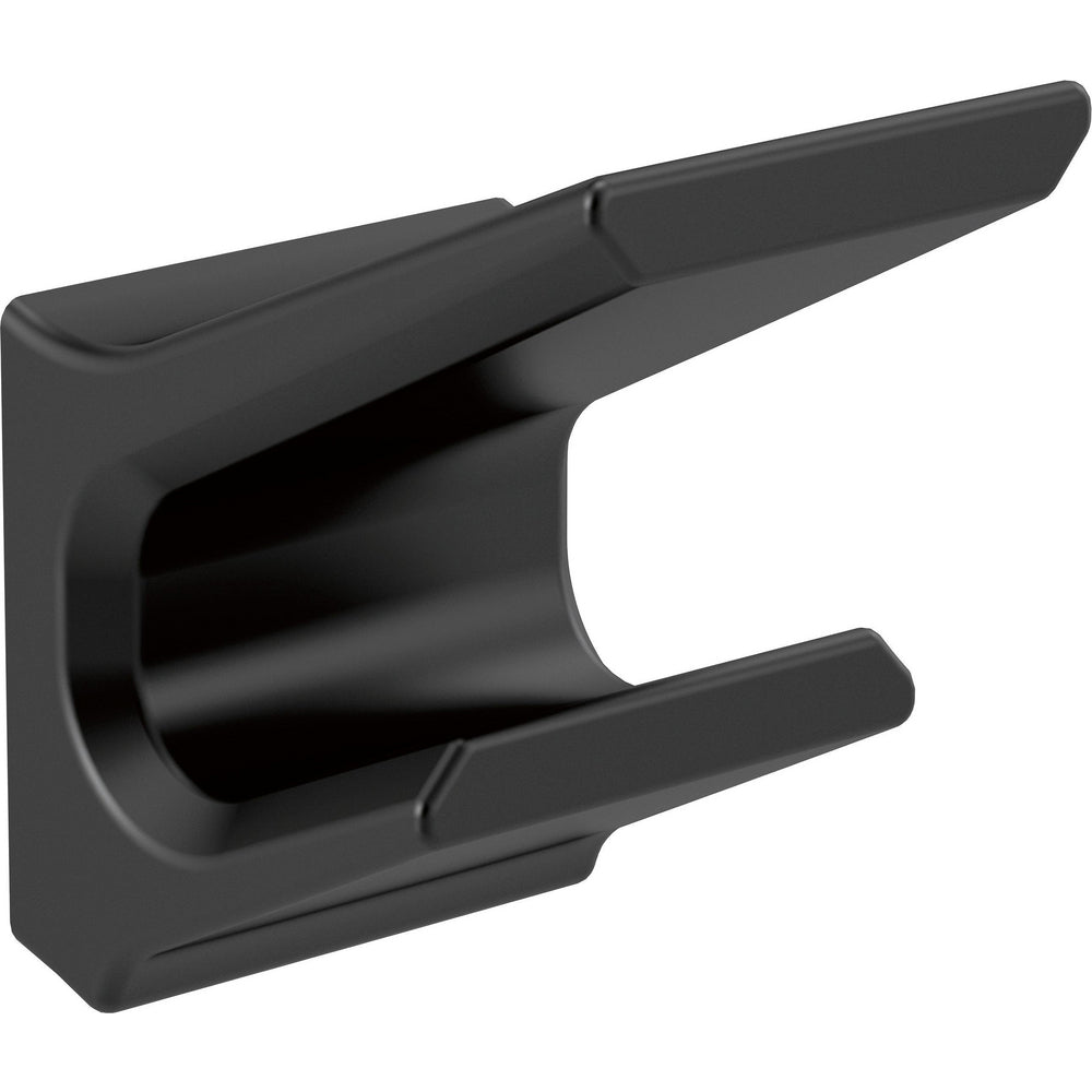 Delta Pivotal Double Robe Hook - Matte Black