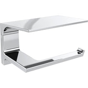 Delta Pivotal Tissue Holder With Shelf - Chrome