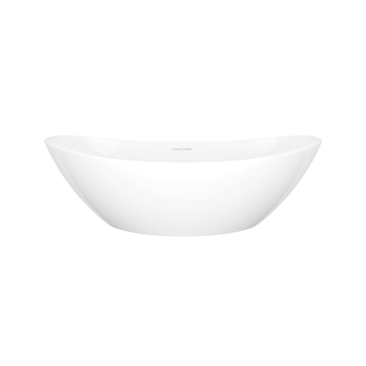 Victoria + Albert Amalfi 22" x 13" Oval Vessel Lavatory Sink AML-55 - Standard White