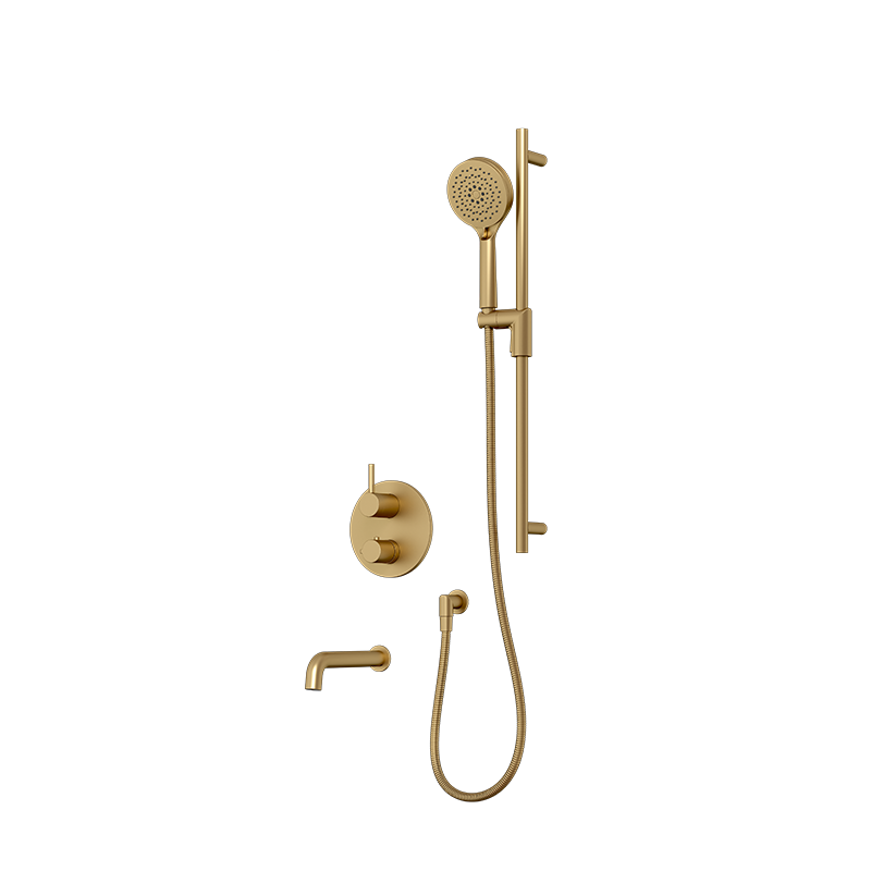 Rubi Vertigo 1/2" Thermostatic Shower Set RVT2A21-00N