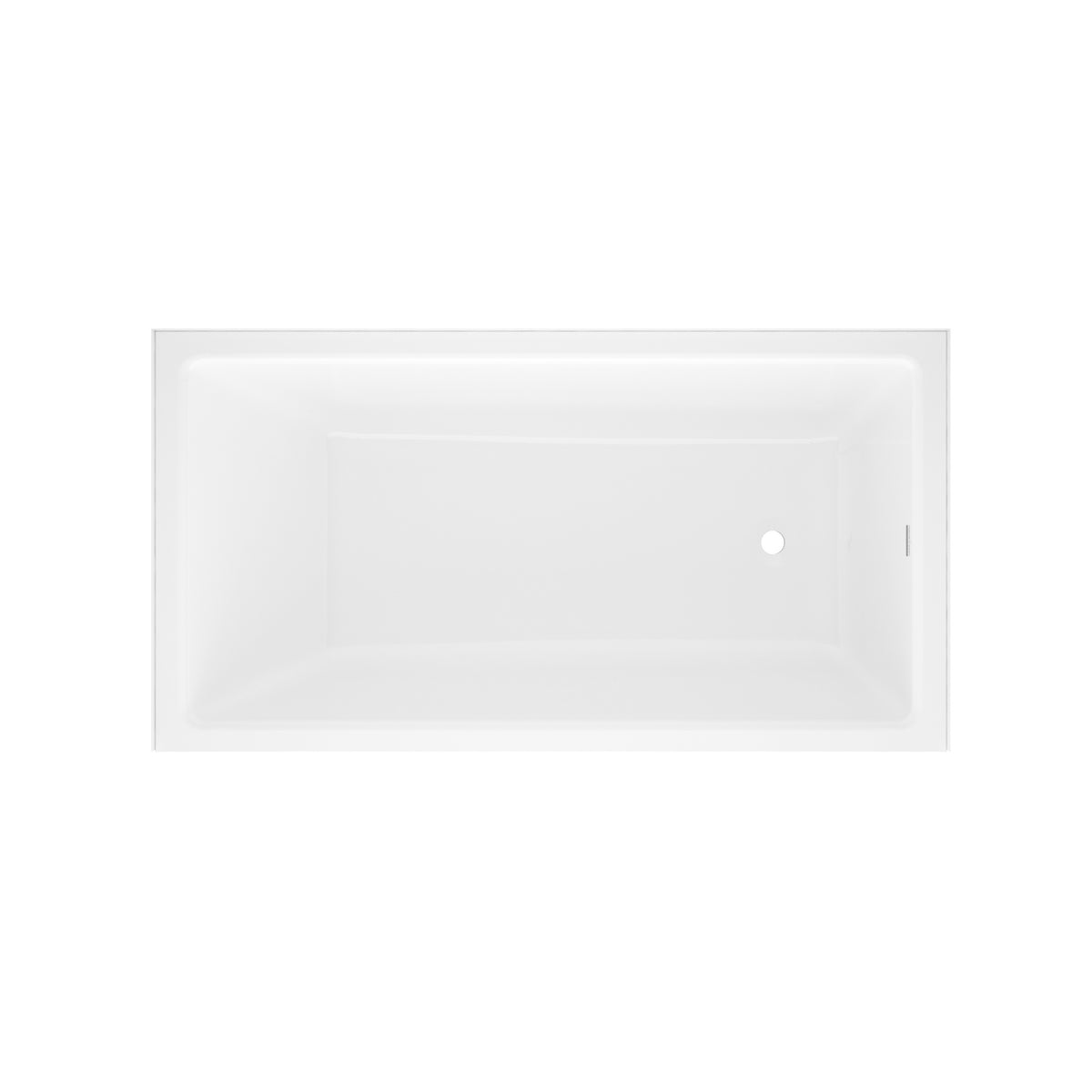 Victoria + Albert Kaldera 2 60" x 32" Drop In Bathtub KAL2 - Standard White / 60 x 32 / Right Hand Tile Flange