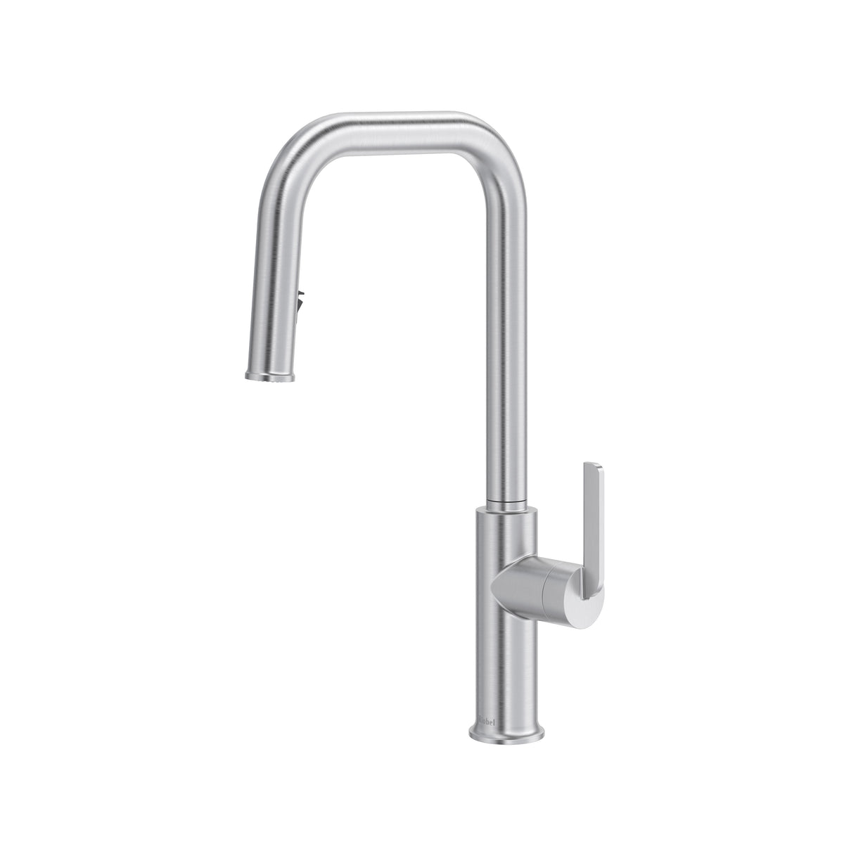 Riobel Authentica Pull-Down Kitchen Faucet with U-Spout - Stainless Steel (AUSQ201SS)