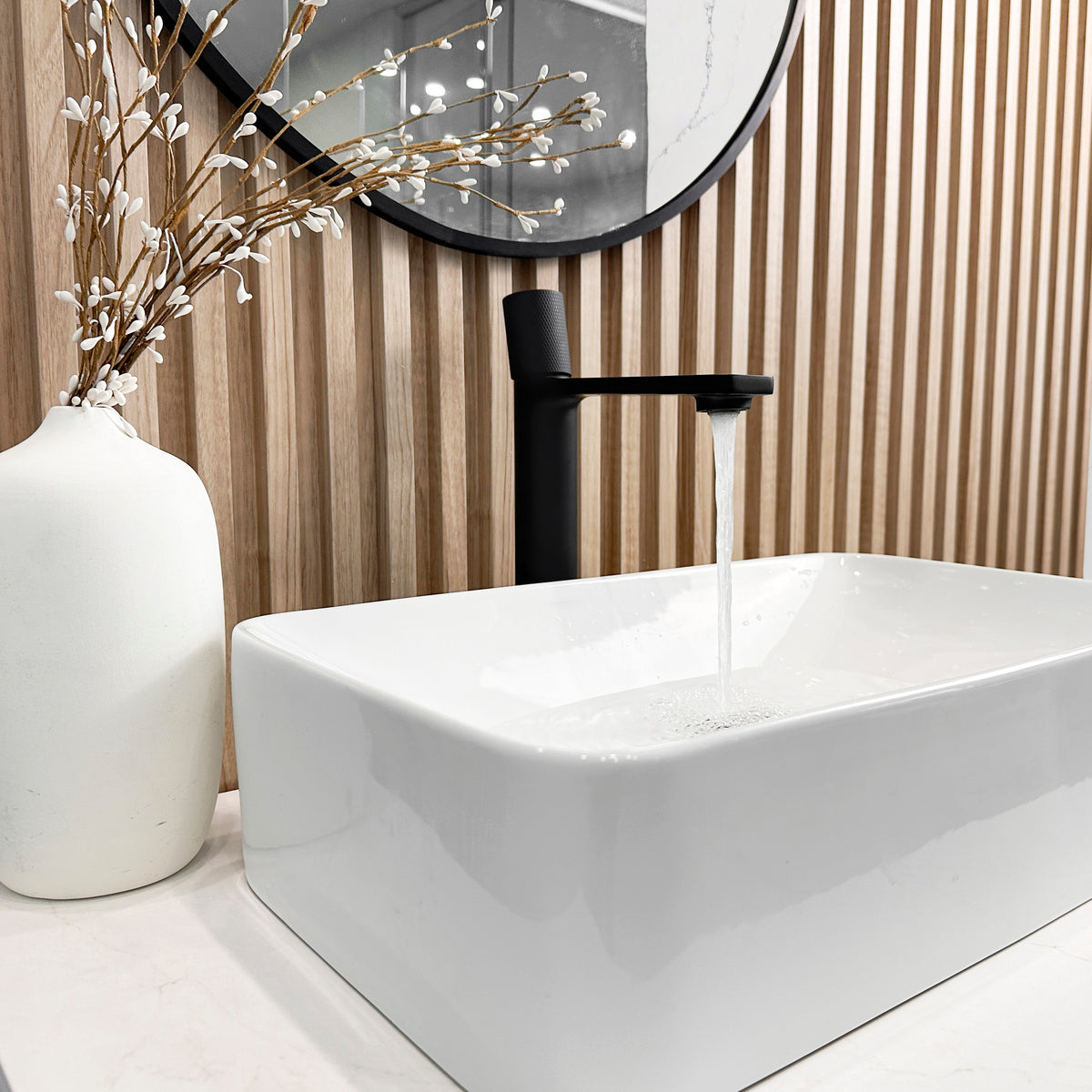 Stylish Nessa Single Handle Vessel Bathroom Faucet B-122N