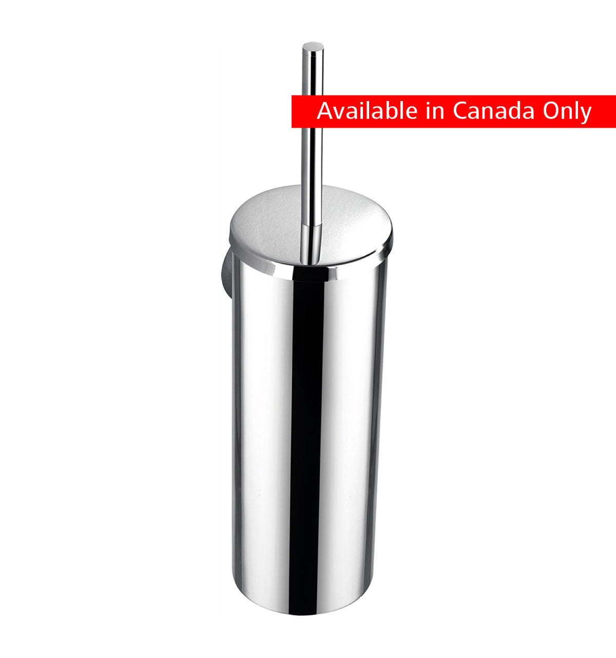 Kube Bath Aqua Rondo by KubeBath Wall Mount Toilet Brush - Chrome (8119) view 2