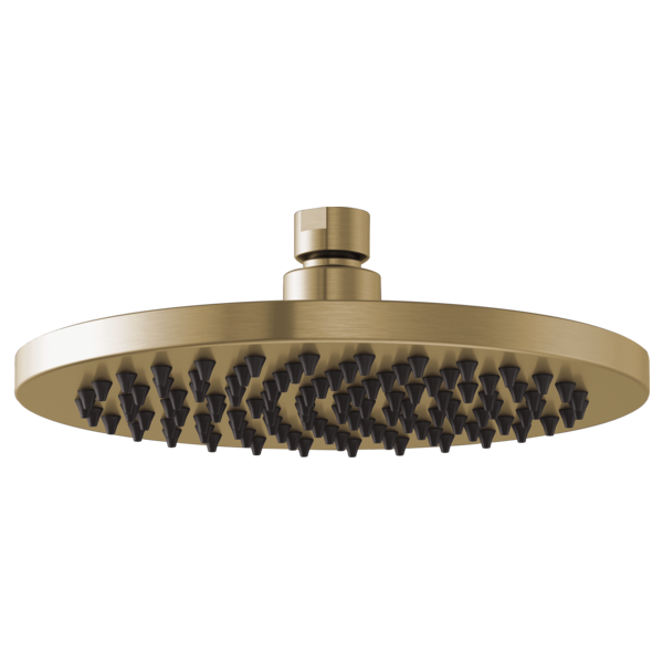 Brizo 8" Linear Round Single-Function Raincan Shower Head - 2.5 GPM 81375-GL-2.5 - Plumbing Market