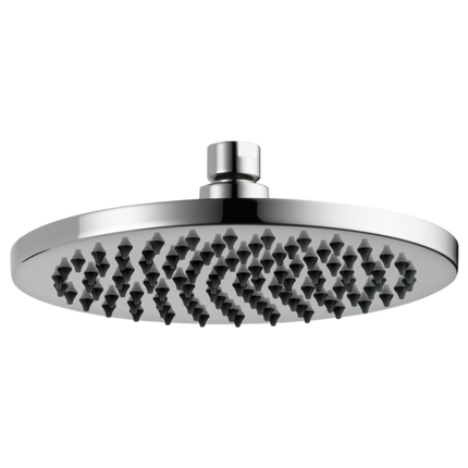 Brizo 8" Linear Round Single-Function Raincan Shower Head - 2.5 GPM 81375-PC-2.5 - Plumbing Market