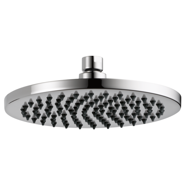 Brizo 8" Linear Round Single-Function Raincan Shower Head - 2.5 GPM 81375-PC-2.5 - Plumbing Market
