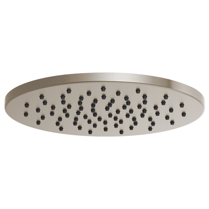Brizo 12" Linear Round Single-Function Raincan Shower Head - 1.75 GPM 81392-BN - Plumbing Market