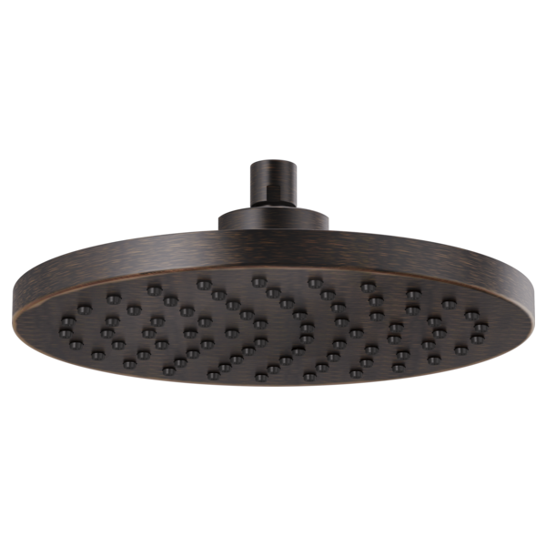 Brizo 10" Linear Round Single-Function Raincan Shower Head - 2.5 GPM 81398-RB-2.5 - Plumbing Market