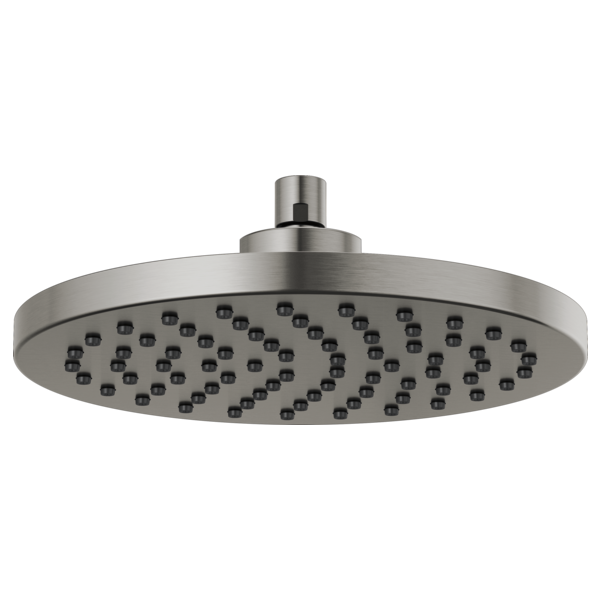 Brizo 10" Linear Round Single-Function Raincan Shower Head - 2.5 GPM 81398-SL-2.5 - Plumbing Market