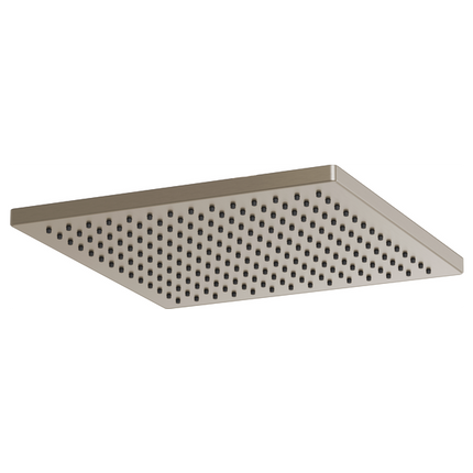 Brizo 12" Linear Square Single-Function Raincan Shower Head - 2.5 GPM 81399-BN-2.5 - Plumbing Market