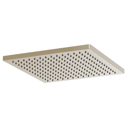 Brizo 12" Linear Square Single-Function Raincan Shower Head - 2.5 GPM 81399-PN-2.5 - Plumbing Market