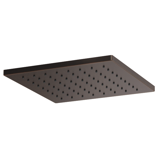 Brizo 12" Linear Square Single-Function Raincan Shower Head - 1.75 GPM 81399-RB - Plumbing Market