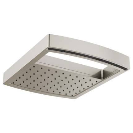 Brizo 14" Dual Waterway Multi-Function Raincan Shower Head - 1.75 GPM 81406-NK - Plumbing Market