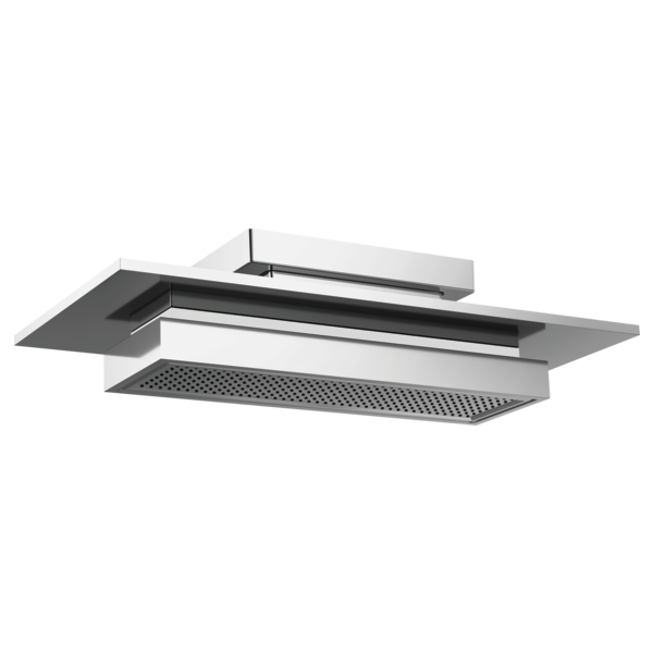 Brizo 21” Single-Function Raincan Shower Head with Integrated Lighting - 1.75 GPM 81422-PC - Plumbing Market