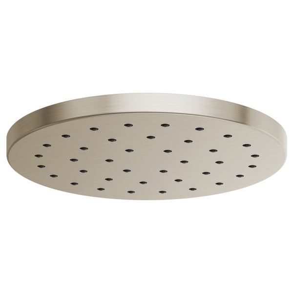 Brizo 14” Linear Round H<sub>2</sub>Okinetic® Single-Function Raincan Shower Head 2.5 GPM 81987-BN-2.5 - Plumbing Market