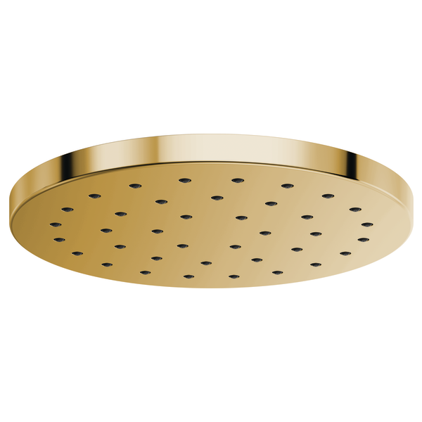Brizo 14” Linear Round H<sub>2</sub>Okinetic® Single-Function Raincan Shower Head 2.5 GPM 81987-PG-2.5 - Plumbing Market