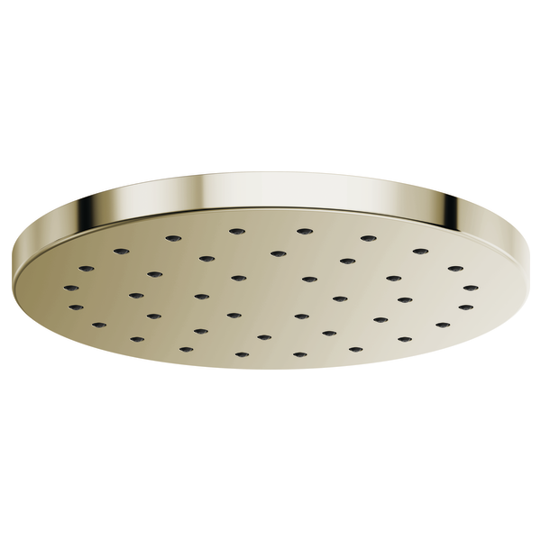 Brizo 14” Linear Round H<sub>2</sub>Okinetic® Single-Function Raincan Shower Head 2.5 GPM 81987-PN-2.5 - Plumbing Market