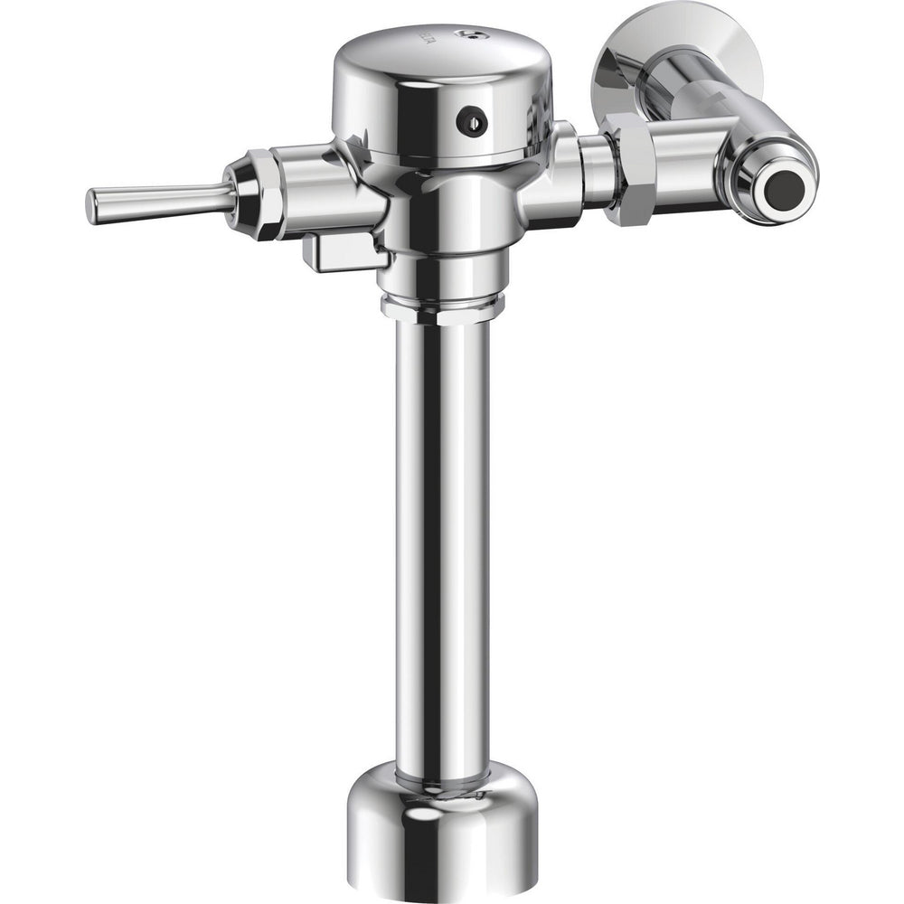 Delta Commercial 81T201-5-DF Manual Exposed Water Closet Dual Flush Valve with Center Cover Bumper