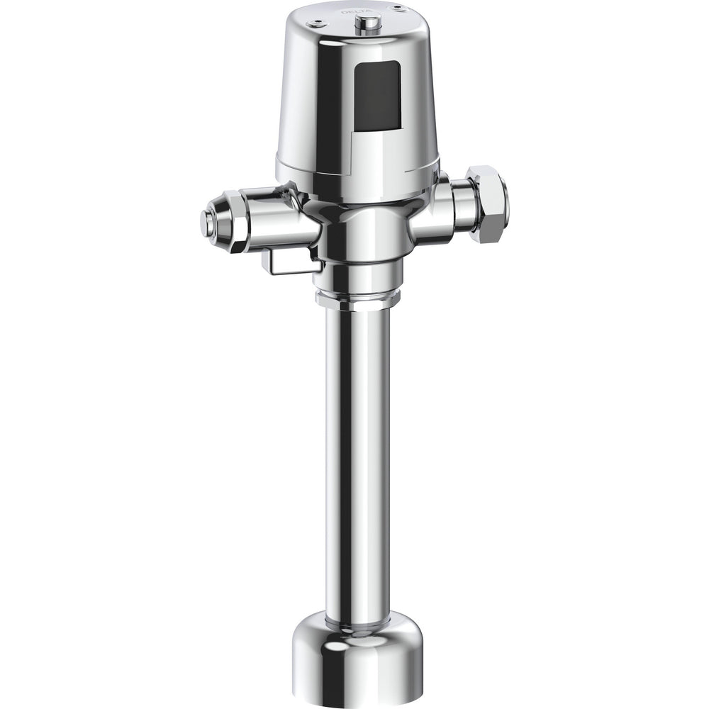 Delta Commercial 81T201BTA-20-MMO Electronic Exposed Water Closet Flush Valve with Mechanical Manual Override, Less Stop - Battery Operated - Chrome