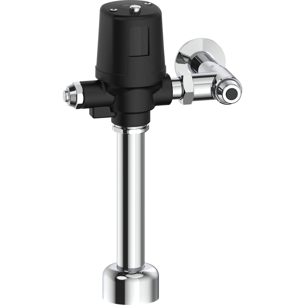 Delta Commercial 81T201BTA-48-MMO Electronic Water Closet Flush Valve with Mechanical Manual Override - Battery Operated - Matte Black
