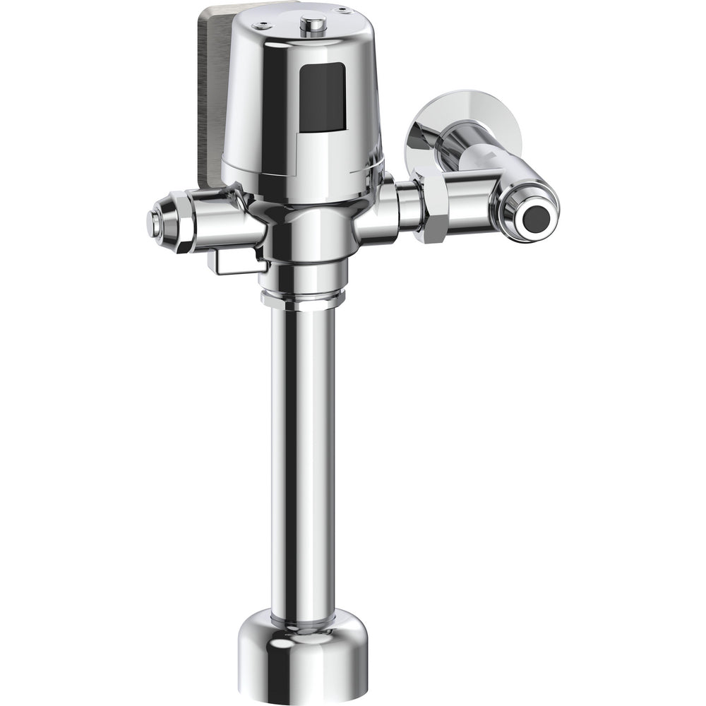 Delta Commercial 81T201HWA-42-MMO Electronic Exposed Water Closet Flush Valve with Mechanical Manual Override - Hardwire Operated - Chrome