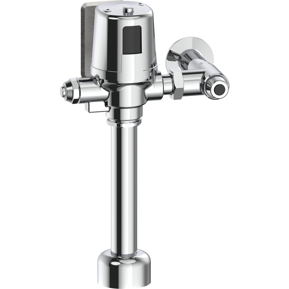 Delta Commercial 81T201HWA-48-MMO Electronic Exposed Water Closet Flush Valve with Mechanical Manual Override - Hardwire Operated - Chrome