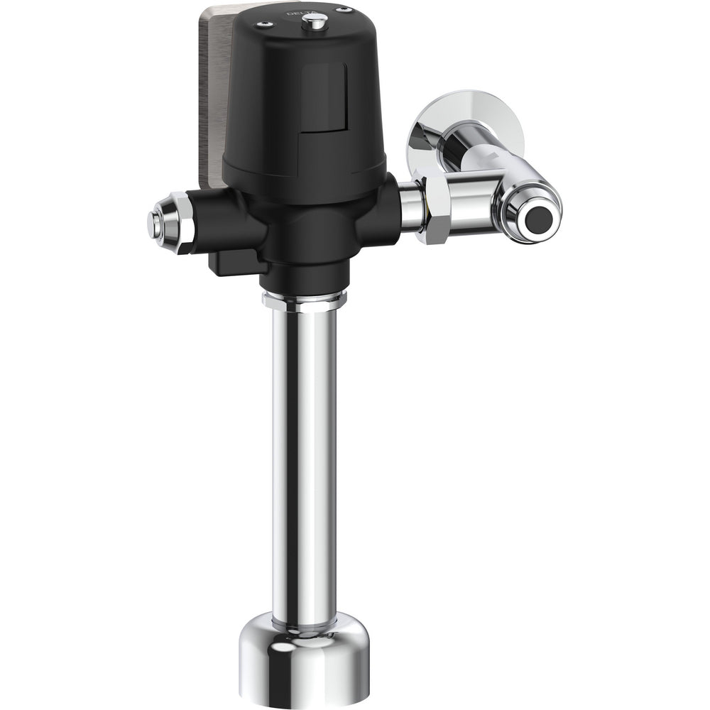 Delta Commercial 81T201HWA-48-MMO Electronic Exposed Water Closet Flush Valve with Mechanical Manual Override - Hardwire Operated - Matte Black