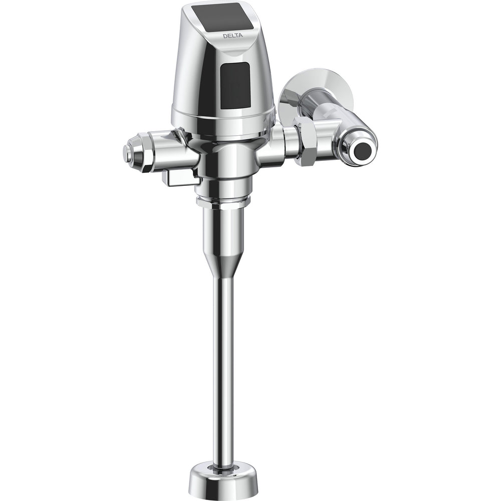 Delta Commercial 81T231SP-19-MMO Electronic Exposed Urinal Flush Valve with Mechanical Manual Override - Solar Operated