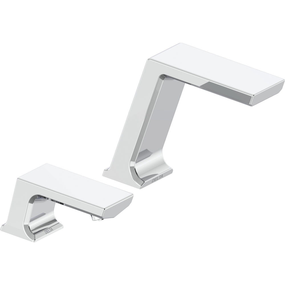 Delta Commercial 820DPA90-SD Contrasta Electronic Lavatory Faucet and Soap Dispenser Combo with Proximity Sensing - Hardwire Operated, 0.35 gpm - Chrome