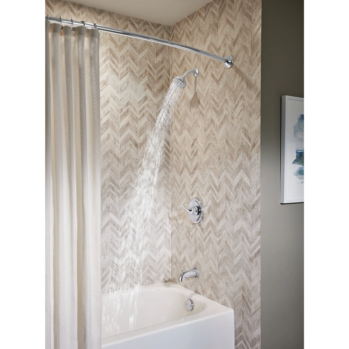 Moen Idora Posi-Temp Tub/Shower 82115 in Chrome (82115) - view 3
