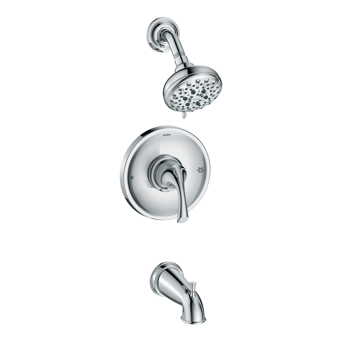 Moen Idora Posi-Temp Tub/Shower 82115 in Chrome (82115)