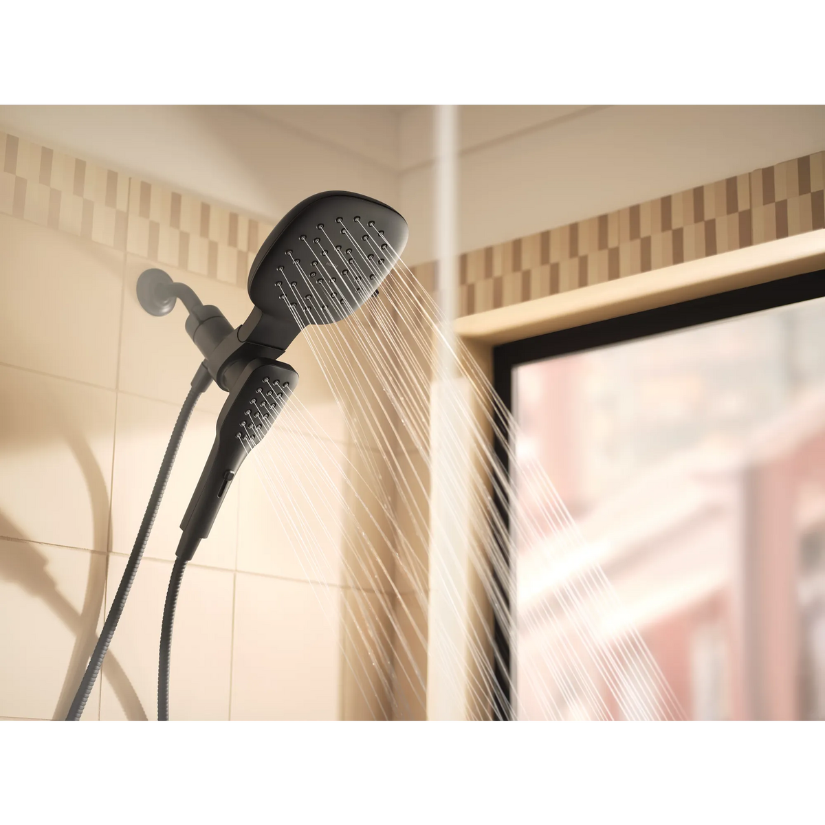 Moen Zyla Posi-Temp Tub/Shower 82140 in Matte Black (82140BL) - view 12