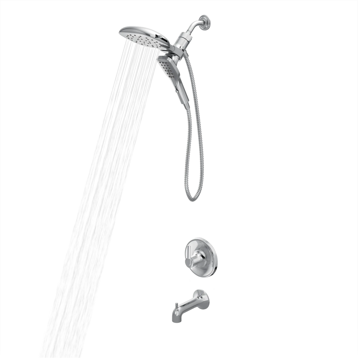 Moen Zyla Posi-Temp Tub/Shower 82140 in Chrome (82140) - view 3