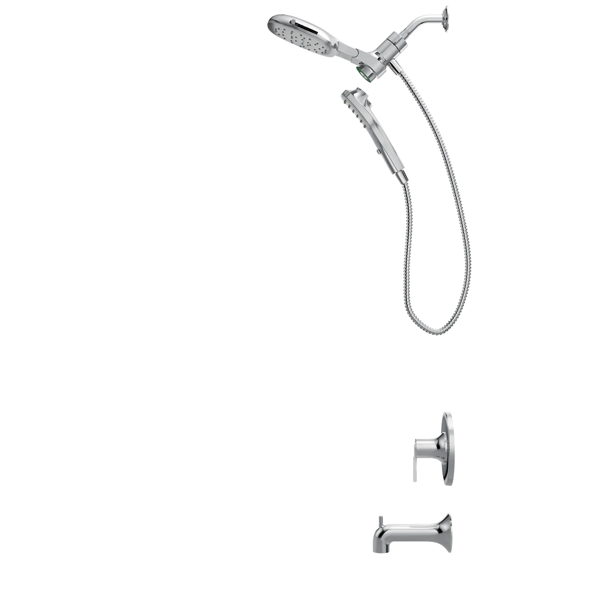 Moen Zyla Posi-Temp Tub/Shower 82140 in Chrome (82140) - view 7