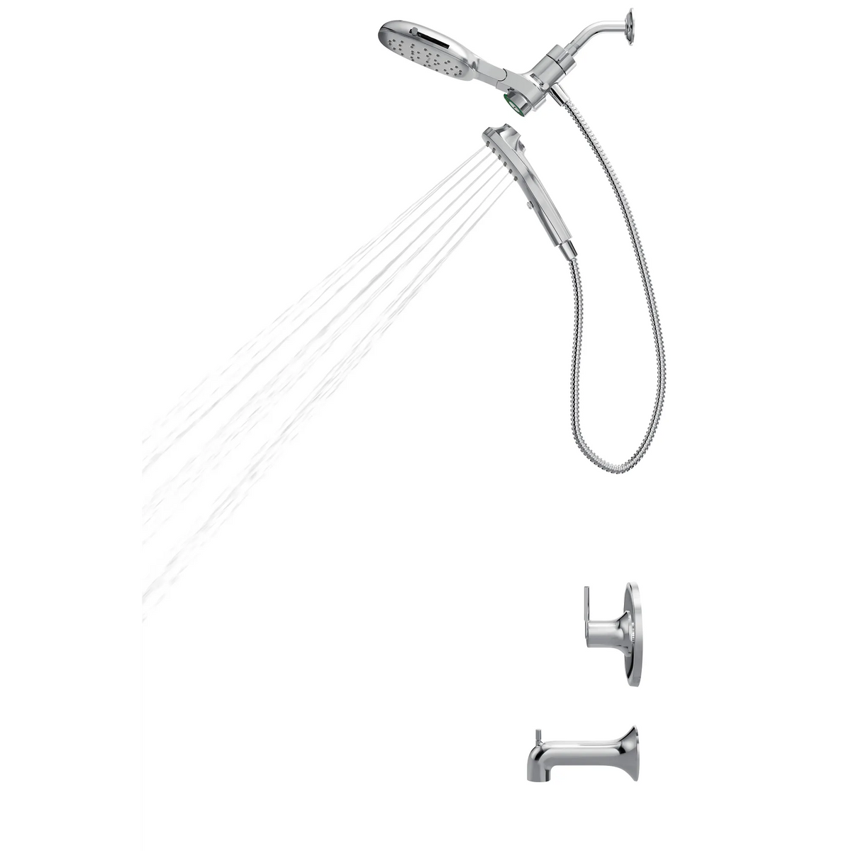 Moen Zyla Posi-Temp Tub/Shower 82140 in Chrome (82140) - view 4
