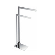 Kube Bath Aqua Piazza by KubeBath Free Standing Towel Rack - Chrome (8216)