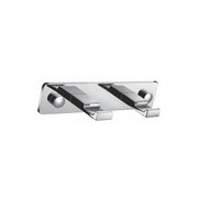 Kube Bath Aqua Piazza by KubeBath Robe Hook With 2 Hooks - Chrome (8219-2)
