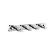 Kube Bath Aqua Piazza by KubeBath Robe Hook With 4 Hooks - Chrome (8219-4)