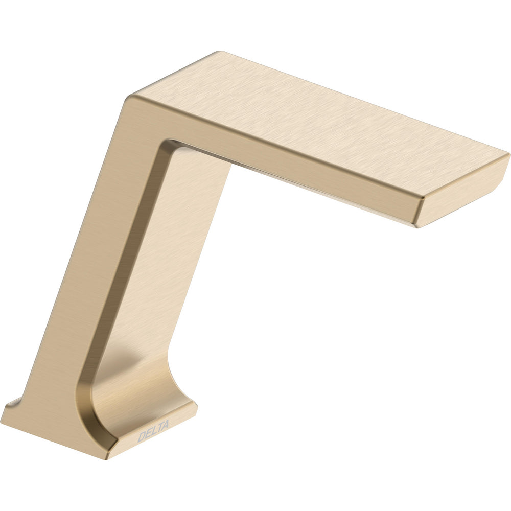 Delta Commercial 821DPA90 Contrasta Collection Electronic Lavatory Faucet - Battery Operated - Champagne Bronze