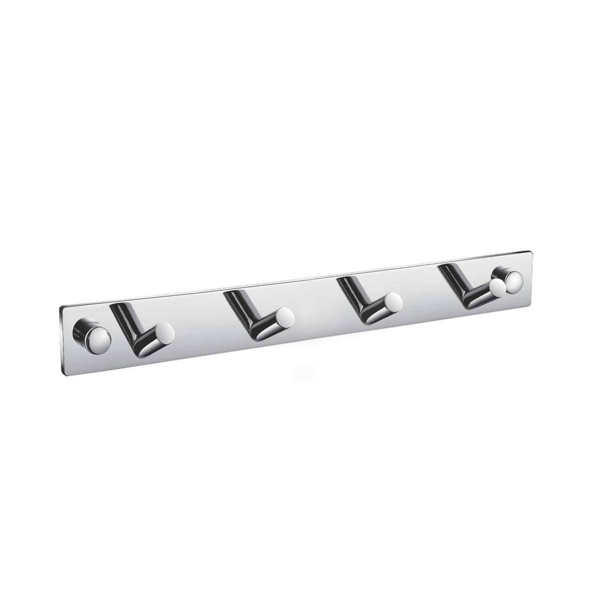 Kube Bath Aqua Chiaro by KubeBath Robe Hook With 4 Hooks - Chrome (8220-4)