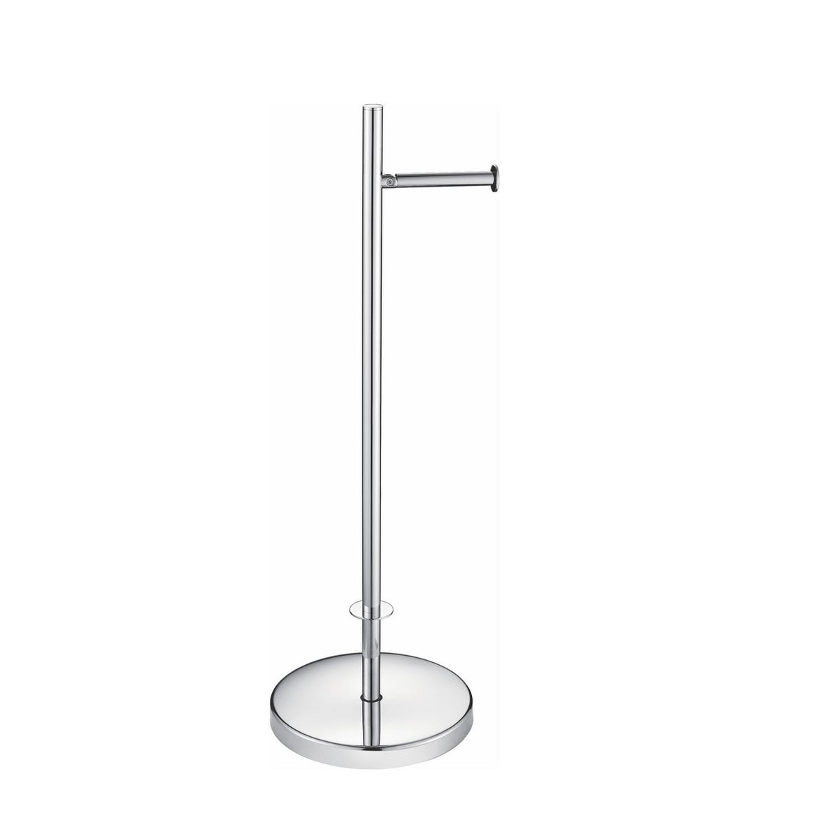 Kube Bath Aqua Rondo by KubeBath Free Standing Toilet Paper Holder - Chrome (8232)